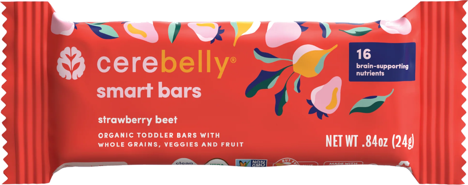 Cerebelly Smart Bar Strawberry Beet