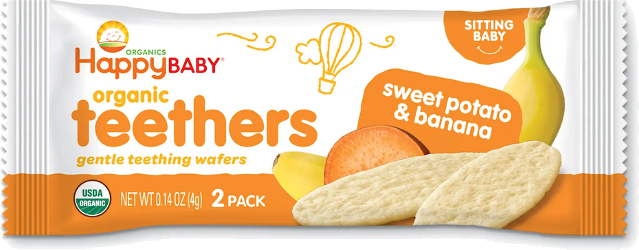 Happy Baby Teethers Sweet Potato & Banana
