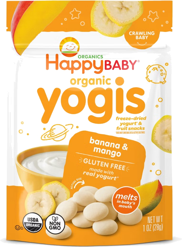 Happy Baby Yogis Banana & Mango