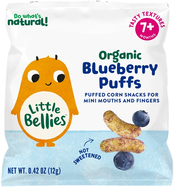 Little Bellies Blueberry Puffs