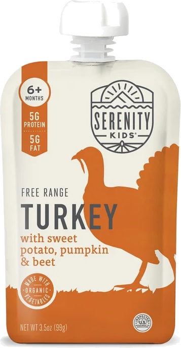 Serenity Kids Free Range Turkey with Sweet Potato, Pumpkin & Beet